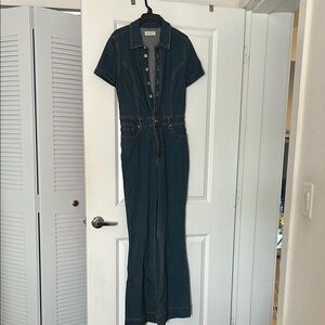 Madewell Dark Denim Jumpsuit